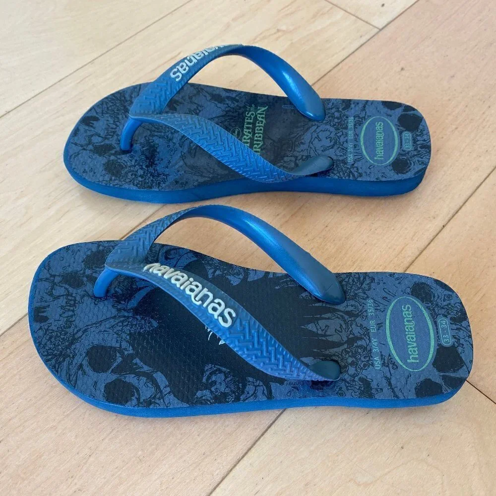 Havaianas Disney Pirates of the Caribbean Flip Flops 3/4